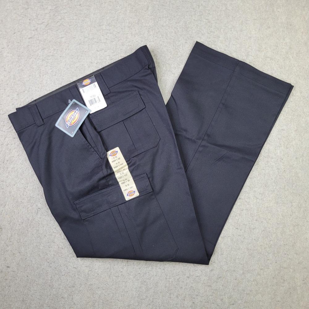 Dickies Womens 18UU EMT Pants Black Cargo Utility NEW